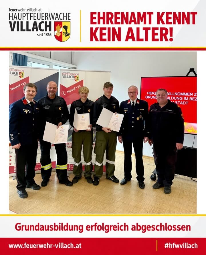 🚒 Ehrenamt kennt kein Alter! Ob aus der Feuerwehrjugend oder als Quereinsteiger – der Einsatz für andere verbindet! Fünf